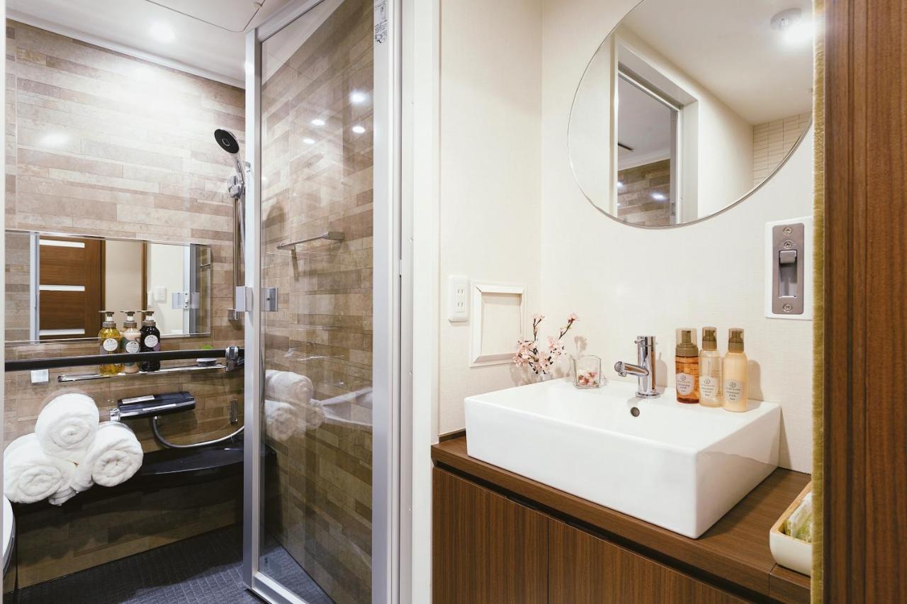 Cherry Blooming Tokyo- All Suite Boutique Hotel 东京伊樱里-中央区全套房艺术酒店 Exteriér fotografie